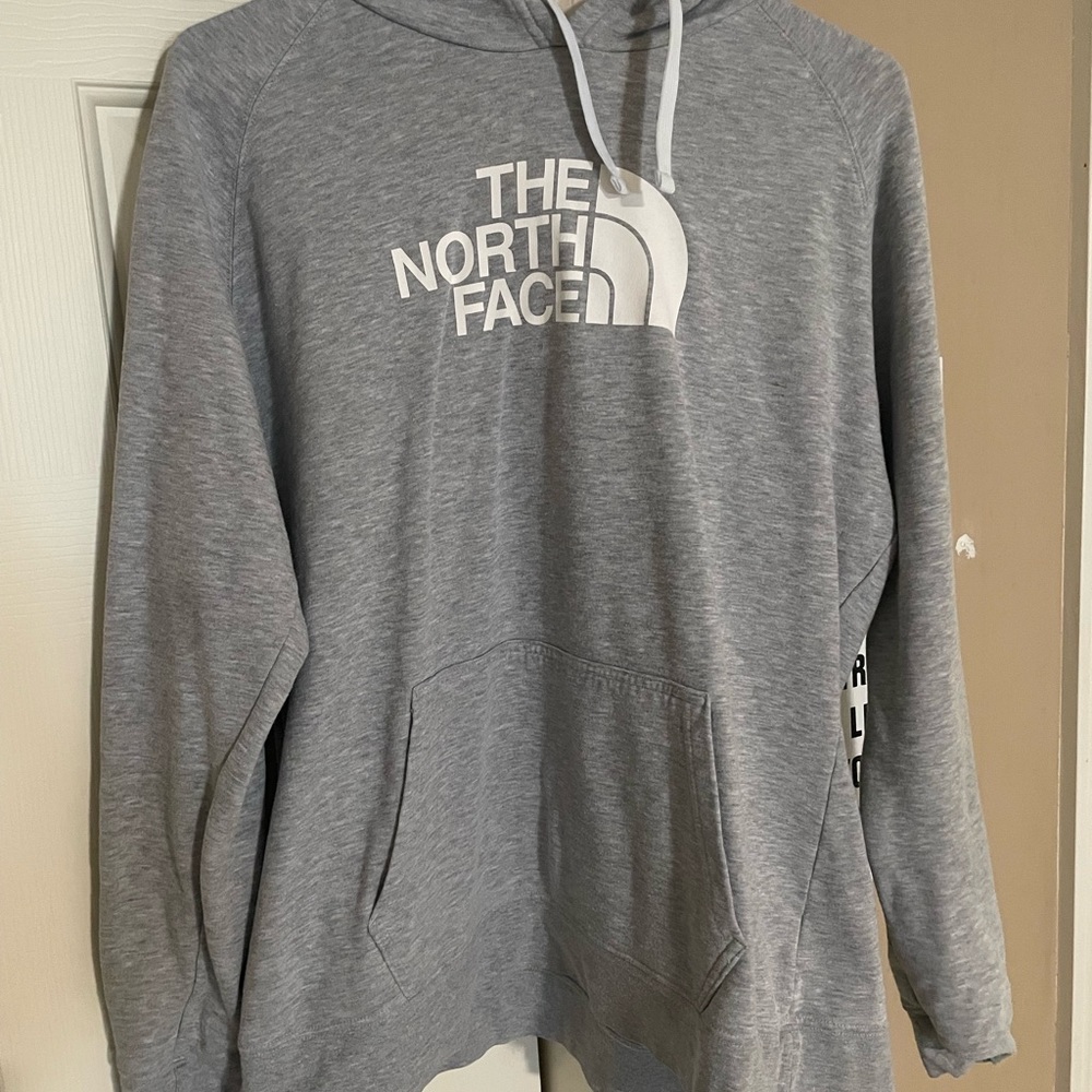 North face Grey Hoodie